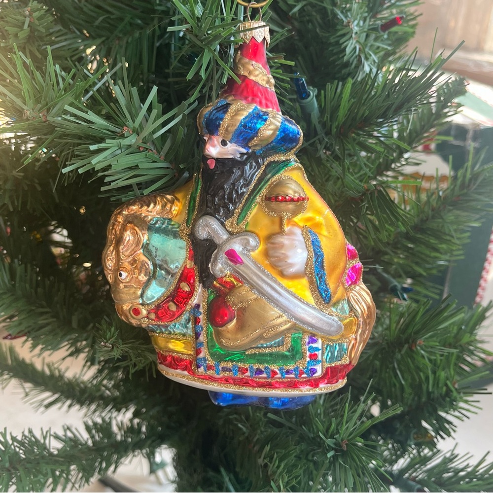 Kurt Adler Polonaise Christmas Ornament Wiseman On Horseback Poland